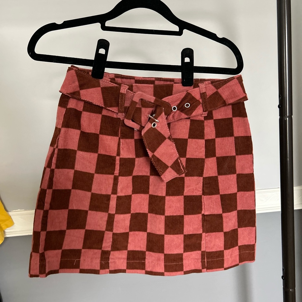 Wild Fable Buckle Mini Skirt
